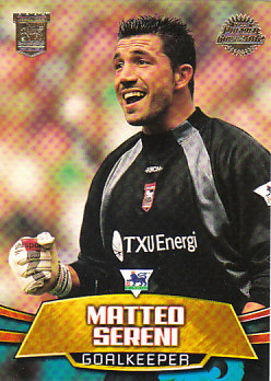 Matteo Sereni Ipswich Town 2002 Topps Premier Gold #IT6